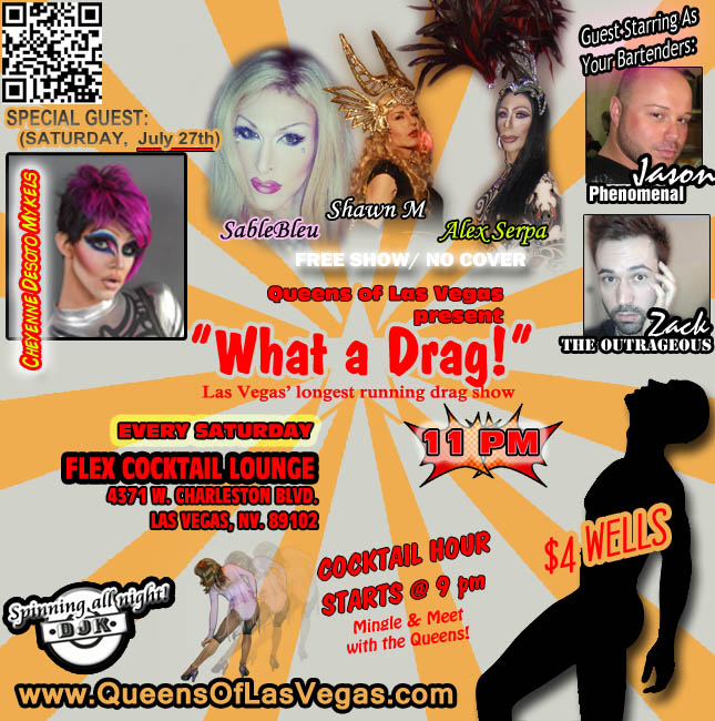 Queens of Las Vegas now at FLEX lounge