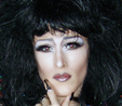 SableBleu as "Siouxsie Sioux"